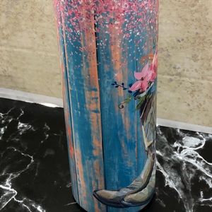 Country woman’s boots 20 ounce new stainless steel tumbler with lid and straw